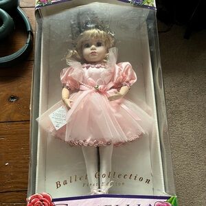 Camellia Garden Ballet Collection First Edition Doll in Pink Dress